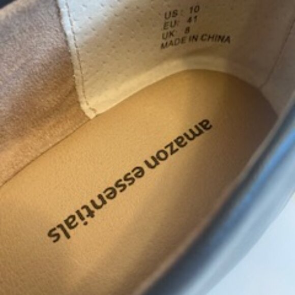 Essentials Women's‎ Flat Loafers, Slip-on, Black, 10, New - Picture 6 of 8